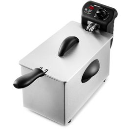  Фритюрница Kitfort КТ-2022 черный/серебристый 