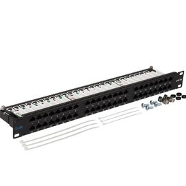  Патч-панель Lanmaster TWT-PP48/1U-U5E 19" 1U 48xRJ45 кат.5e UTP 
