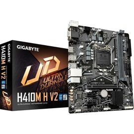  MB s1200 Gigabyte H410M H V2, Intel H470, 2xDDR4-2933 МГц, 1xPCI-Ex16, 1xM.2, Micro-ATX 