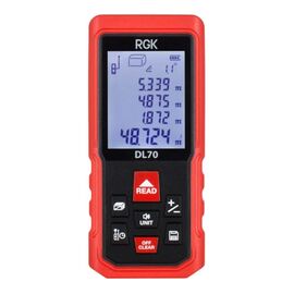  Лазерный дальномер RGK DL70 с угломером 4610011873911 