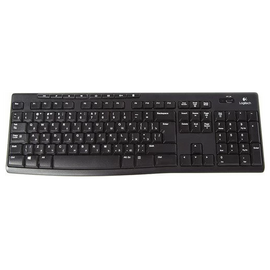  Клавиатура Logitech K270 (920-003058) беспроводная ЛАТИНИЦА (без кириллицы) 
