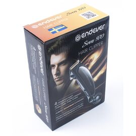  Машинка для стрижки Endever Sven 970, Четыре гребня-насадки ( 3 мм, 6 мм, 9 мм, 12 мм), Мощный мотор AC, Работа от сети, TITANIUM POWER 