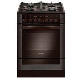  Плита Gefest 6502-03 0030 коричневый, 85х60х60см, электрич мультифункц духовка 52л, 8 пр 