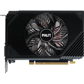  Видеокарта Palit RTX3050 Stormx OC (NE63050S18JE-1070F/1072F) Nvidia GeForce RTX 3050 PCI-E 4.0 6Gb 96bit GDDR6 1042/14000 DVIx1 HDMIx1 DPx1 HDCP Ret 