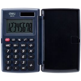  Калькулятор карманный Deli E39219 серый 8-разр. 