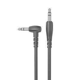  Кабель AUX (папа-папа) Borofone BL10 100см  (black) (207900) 