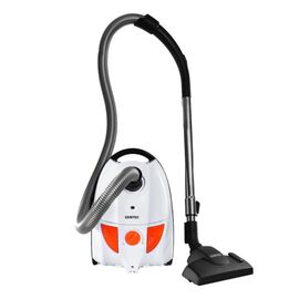  Пылесос Centek CT-2503 мешковый 2000/400Вт, регулятор мощности, телескоп, V мешка 2.5л (белый/оранж) 