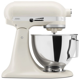  Миксер KitchenAid 5KSM95PSEPL планетарное смешивание, 10 скоростей, объем чаши 4.3л, откидной блок, хром 