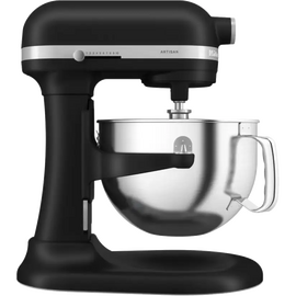  Миксер KitchenAid 5KSM60SPXEBM Artisan с откидным блоком 5.6л, черный матовый 