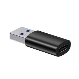 Переходник/адаптер Baseus Ingenuity ZJJQ000101 Mini OTG Adaptor USB 3.1 to Type-C Black 