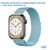  Ремешок миланcкий из нержавеющей стали Great Case Milanese Loop для Apple Watch 42/44/45/49 мм, 255мм, на магните, светло-голубой (32) 