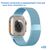  Ремешок миланcкий из нержавеющей стали Great Case Milanese Loop для Apple Watch 42/44/45/49 мм, 255мм, на магните, светло-голубой (32) 