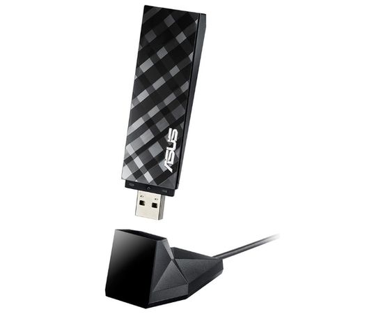  ASUS USB-AC53 Двухдиапазонный беспроводной гиперскоростной USB-адаптер стандарта 802.11ac 867Мбит/сек 