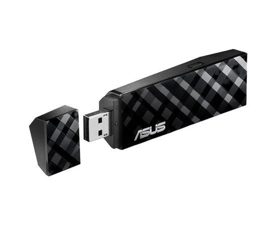  ASUS USB-AC53 Двухдиапазонный беспроводной гиперскоростной USB-адаптер стандарта 802.11ac 867Мбит/сек 