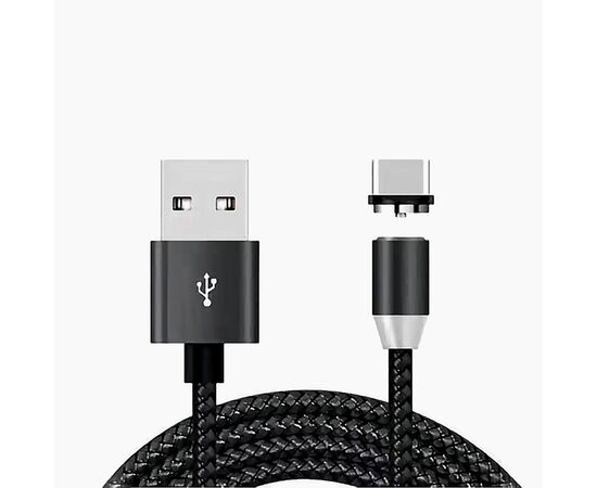  Кабель USB - Type-C - T600 Magnetic (black) тех.уп. 