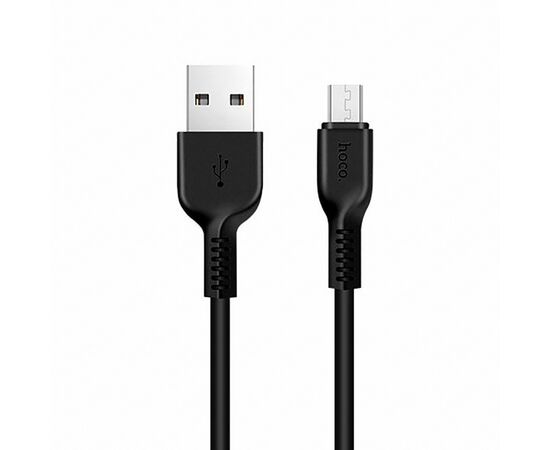  Кабель USB - micro USB Hoco X20 для HTC/Samsung (100 см) (black) 