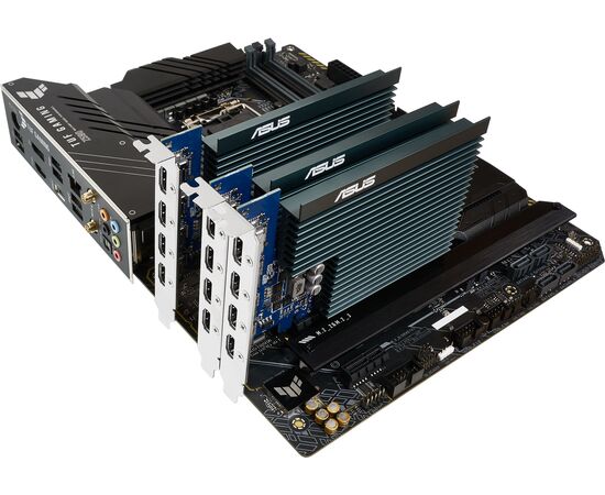  Видеокарта Asus GeForce GT 730 GT730-4H-SL-2GD5 PCI-E  2Gb GDDR5 902/5010 HDMIx4 HDCP Ret 