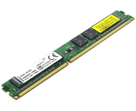  RAM 4GB DDR3-1600 PC3-12800 Kingston ValueRAM, CL11, Dual voltage: LV 1.35V/1.5V, Single Rank (1Rx8 512M), retail (KVR16LN11/4) 