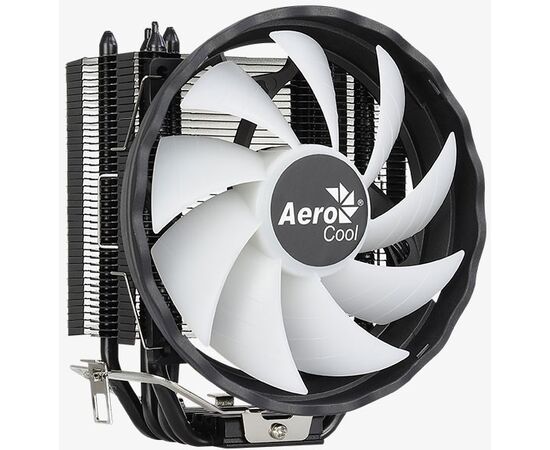  Вентилятор Aerocool Rave 4 ARGB 130W / ARGB / PWM / Intel 115X/775/1200/1700 / AMD / Heat pipe 6mm x4 