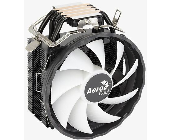  Вентилятор Aerocool Rave 4 ARGB 130W / ARGB / PWM / Intel 115X/775/1200/1700 / AMD / Heat pipe 6mm x4 