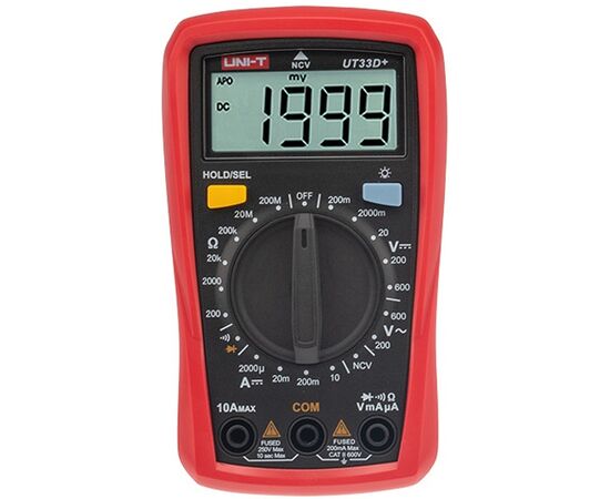  Портативный мультиметр UNI-T UT33D+ 13-0058 