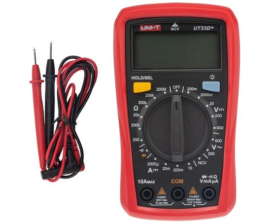  Портативный мультиметр UNI-T UT33D+ 13-0058 