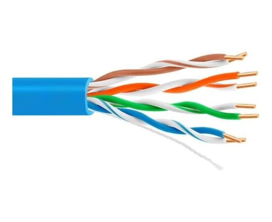  Витая пара 5bites Express SS5525-305B-BL SFTP/Stranded/5E/24AWG/Copper/PVC/Blue/305m 