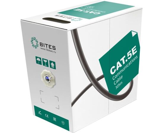  Витая пара 5bites Express SS5525-305B-BL SFTP/Stranded/5E/24AWG/Copper/PVC/Blue/305m 