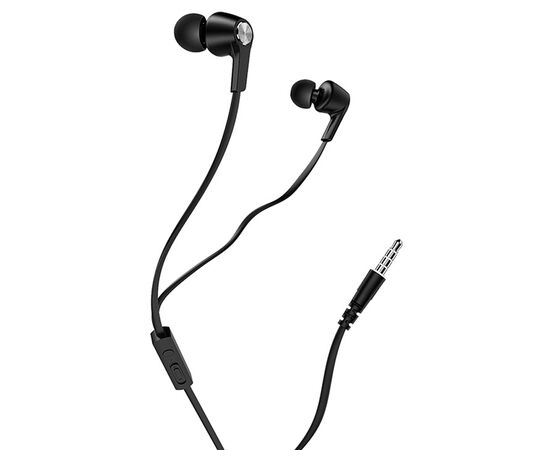  Проводные наушники BOROFONE BM37 Noble, Jack 3.5mm, 1.2 м, черный 