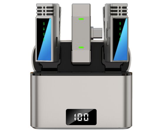 Микрофон беспроводной JMARY MW-15 Type-C, Bluetooth, черный 