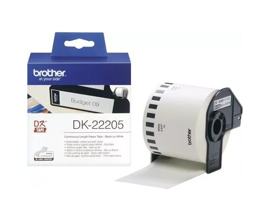  Картридж ленточный Brother DK22205 для Brother QL-570 