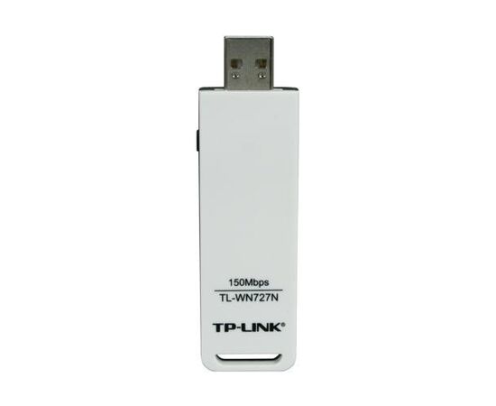  TP-LINK TL-WN727N, Wi-Fi USB Адаптер, 150Mbps, Ralink, 1T1R, 2.4GHz, 802.11n/g/b, Supports Sony PSP 