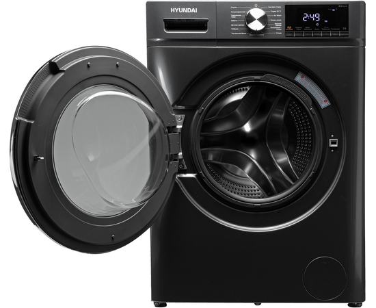  Стиральная машина Hyundai WFD8401 темно-серый 
