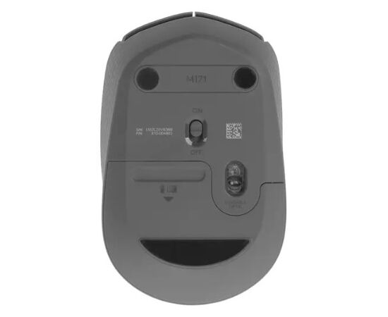  Мышь Logitech M171 (910-004643) black (USB, беспроводная оптическая, 1000dpi) 