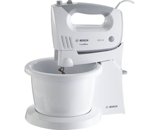  Миксер стационарный Bosch MFQ36460 450Вт белый/серый 