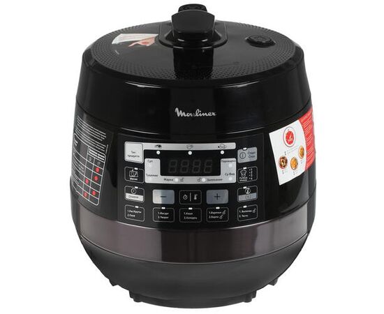  Мультиварка-скороварка Moulinex Quickchef CE430832 5л 1000Вт черный 