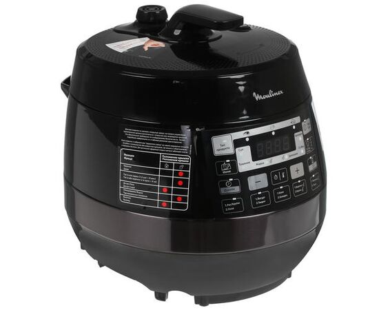  Мультиварка-скороварка Moulinex Quickchef CE430832 5л 1000Вт черный 