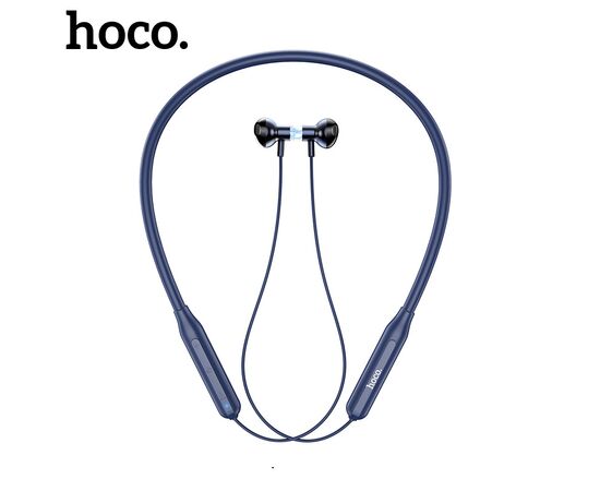  Bluetooth-наушники вакуумные с дугой Hoco ES58 Sound tide (Blue) 