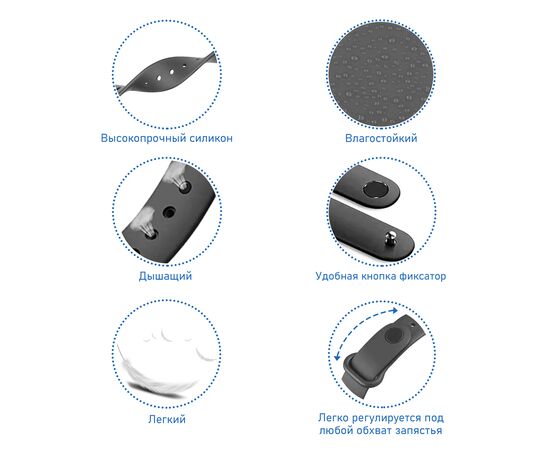  Ремешок силиконовый Great Case Sport для Xiaomi Mi Band 3/4, 250мм, на кнопке, желтый (23) 