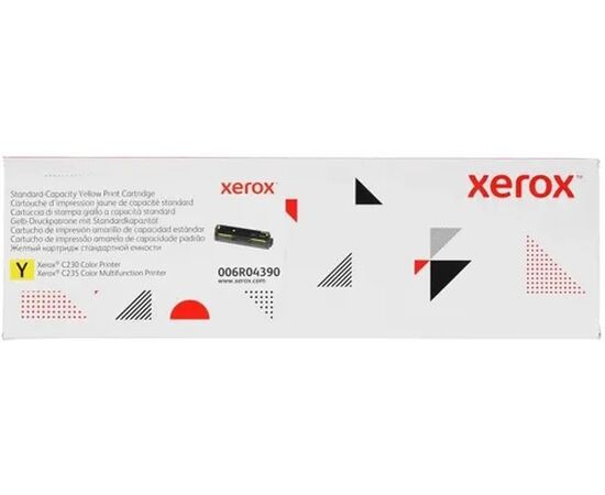  Тонер-картридж Xerox 006R04390 Toner Cartridge C230/C235 yellow, стартовый Тех. упаковка 