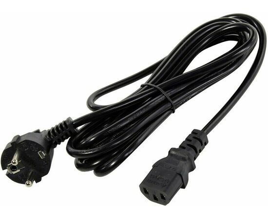  Кабель питания 5bites PC205-10A IEC-320-C13 CEE 7/7 SHCUKO 220V 3G*0.50mm 1m 