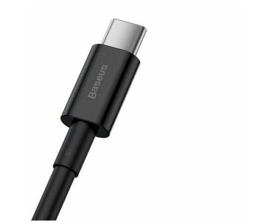  Дата-кабель Baseus Superior (CATYS-01) Fast Charging USB to Type-C 66W 1m Black 