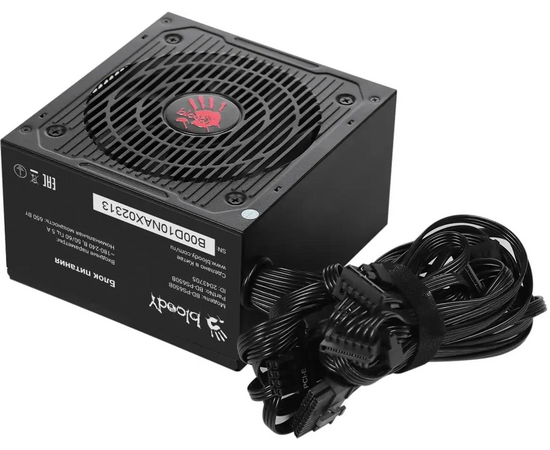  Блок питания BLOODY BD-PS650B, 650Вт, 120мм, черный, retail 
