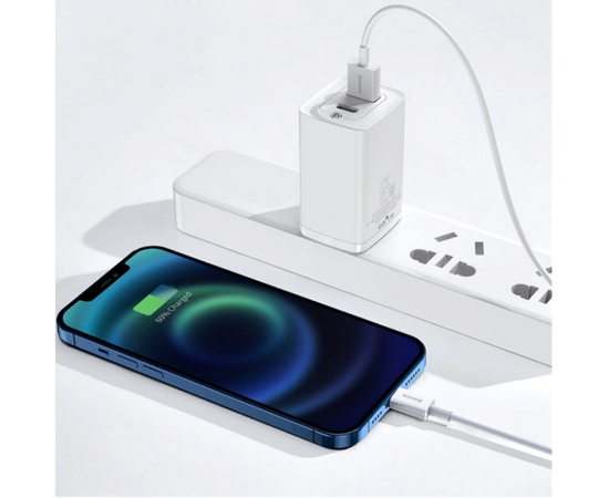  Дата-кабель Baseus Superior (CALYS-C02) Fast Charging USB to iP 2.4A 2m White 
