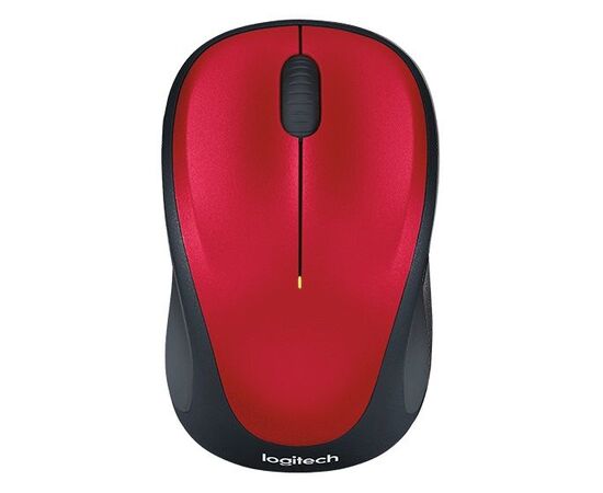  Мышь Logitech M235 Red/Black, Wireless  (910-002496) 