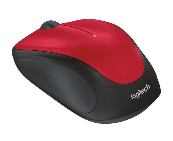  Мышь Logitech M235 Red/Black, Wireless  (910-002496) 