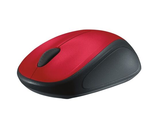  Мышь Logitech M235 Red/Black, Wireless  (910-002496) 