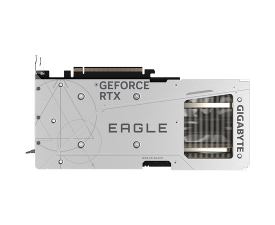  Видеокарта Gigabyte RTX4070Ti Super Eagle OC Ice 16GB (GV-N407TSEAGLEOCICE-16GD) GDDR6X 256-bit DPx3 HDMI 3Fan RTL 