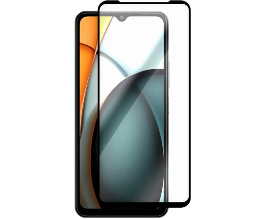  Стекло защитное Full Glue Premium Krutoff для Xiaomi Redmi A3/A3x черное 