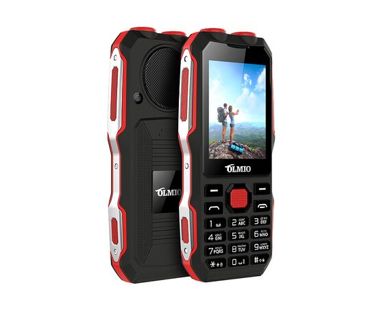  Мобильный телефон OLMIO X02 Black-Red 